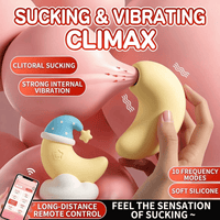 Crescent Moon Dual-Action Clitoral Suction & Internal Vibrator