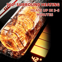 Breaking Dawn Mech Automatic Rotating Telescopic Heating Cup - Lurevibe