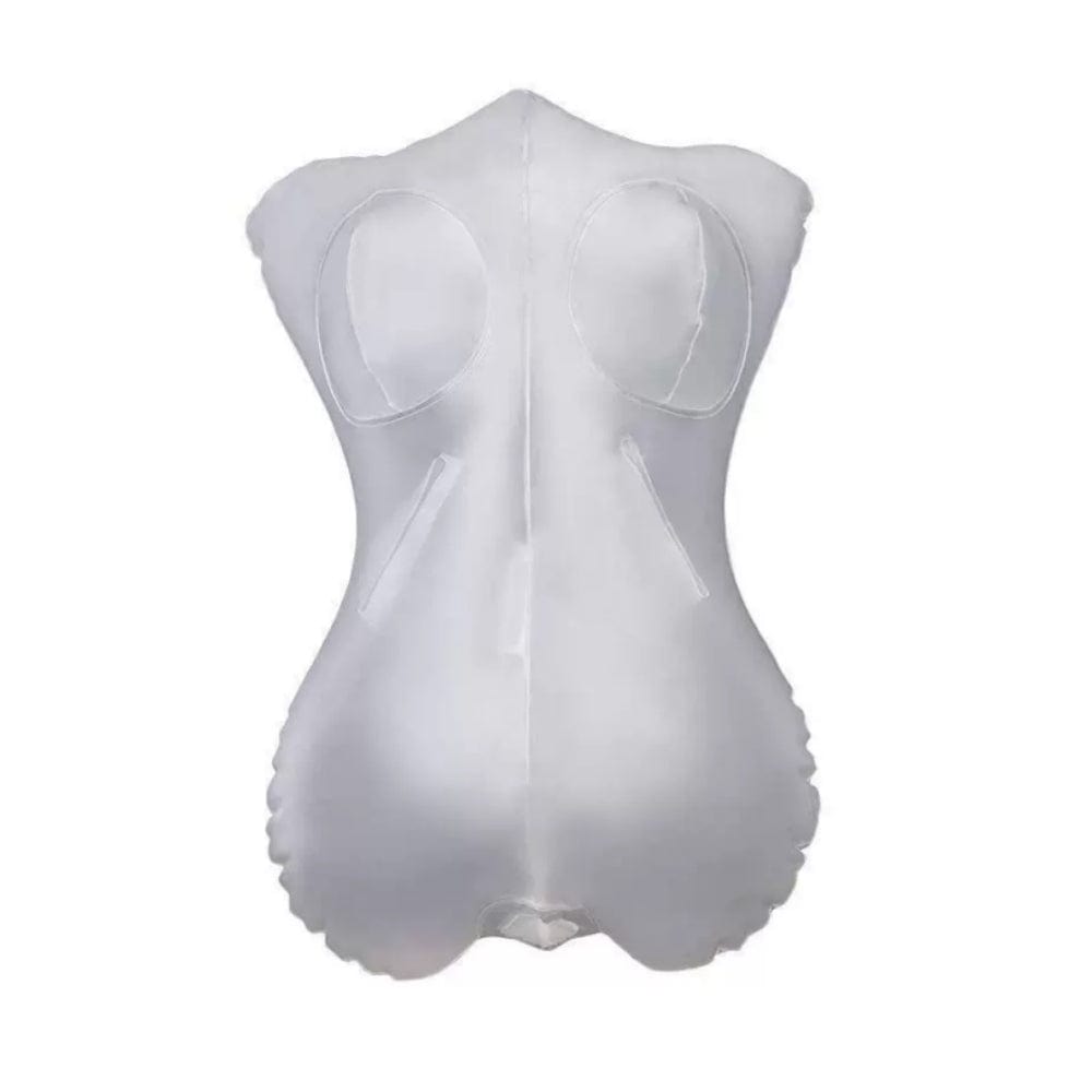 PVC Inflatable Female Half-body Toroso Transparent Model - Lurevibe