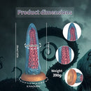Ocean Blue Octopus Tentacle Silicone Anal Dilator Fantasy Dildo - Lurevibe