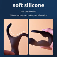 Anal Plug Pull Prostate Massager Wireless Remote Control Double Shock Sex Masturbator Adult Products - Lurevibe