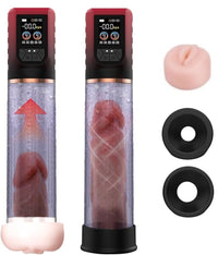 3 In 1 Penis Enlarger Extender Pump Male Masturbator - Lurevibe