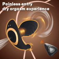 Male Prostate Massager Telescopic Vibration Anal Masturbator Anal Plug - Lurevibe