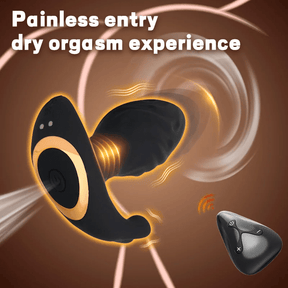 Male Prostate Massager Telescopic Vibration Anal Masturbator Anal Plug - Lurevibe