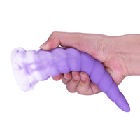 Gradual 7.08 Inch Pyramid Silicone Dildo Anal Toy - Lurevibe