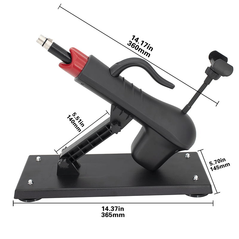 Telescopic Sex Machine Thrust Masturbation with Phone Holder - Lurevibe