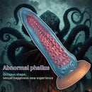 Ocean Blue Octopus Tentacle Silicone Anal Dilator Fantasy Dildo - Lurevibe