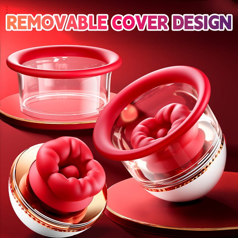 Angel Kiss Mouth Biting Vacuum Suction Breast Massager - Lurevibe