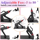 Telescopic Sex Machine Thrust Masturbation with Phone Holder - Lurevibe