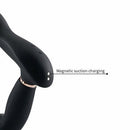 7 Vibrating & Pulsating Balls Teasing Butt Plug with Cock Ring - Lurevibe