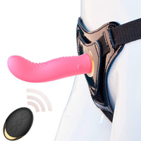 Wireless Remote Control Strap On Dildo Vibrator for Couples - Lurevibe