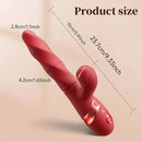 Auto Drilling Rotation G Spot Clitoris Suction Vibrator - Lurevibe