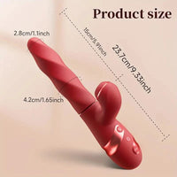 Auto Drilling Rotation G Spot Clitoris Suction Vibrator - Lurevibe