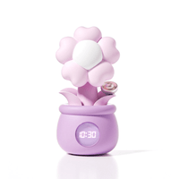ZEMALIA Youqianhua Flower Suction Vibrator with Smart Clock Base