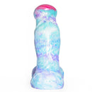 Colorful Soft Mushroom Head Silicone Artificial Dildo - Lurevibe