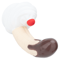 Chocolate Banana Silicone Dildo