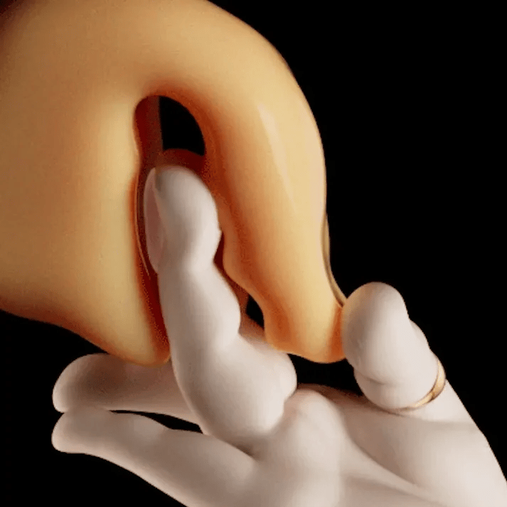 Sensual Hand Gesture Flapping G-Spot & Clitoral Vibrator