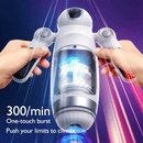 Bella Bot Robot Telescopic Vibrating Male Penis Stroker - Lurevibe