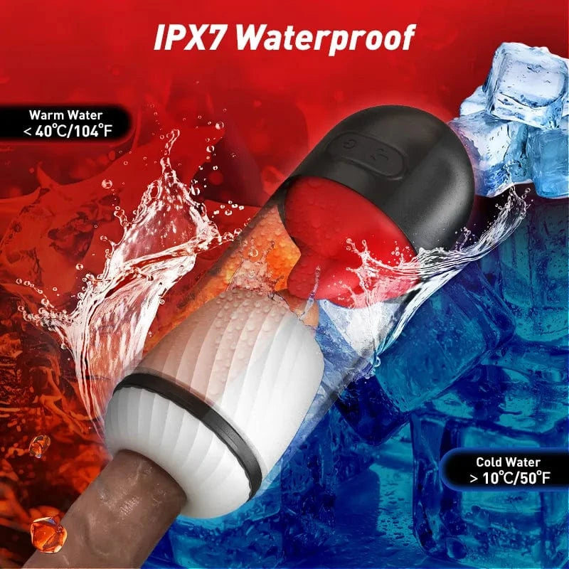 Blowjob Water-bath Male Masturbator 9-Mode Licking APP Control - Lurevibe