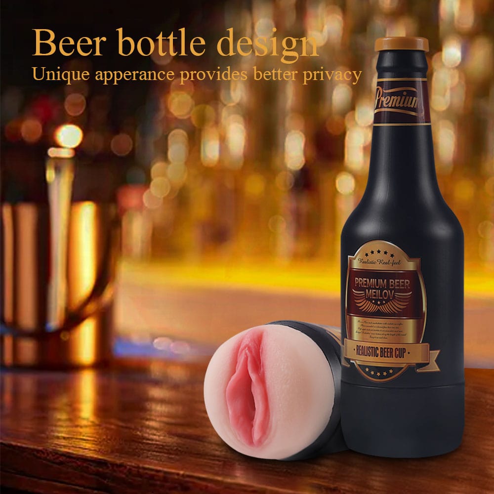 Lurevibe - Male Masturbator Erotic Toy Portable Beer Bottle - Lurevibe