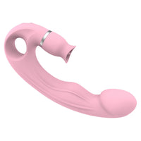 Lurevibe - Tongue Licking G Spot Stimulating Dildo Vibrator - Lurevibe