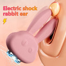 Lurevibe - Electric Shock Rabbit Vibrator Cute Shaped Nipple Massager Clitoris Stimulator - Lurevibe