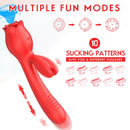 Lurevibe - Rose Vibrator G Spot Clitoral Stimulator - Lurevibe