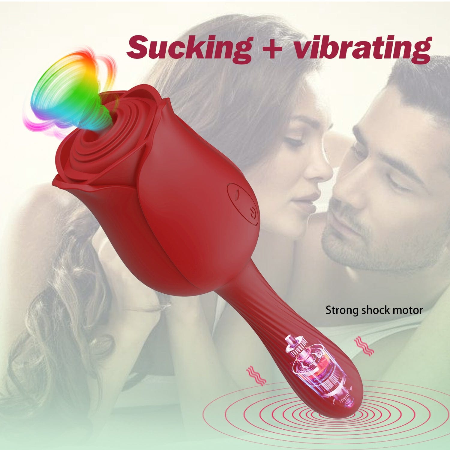Pearlsvibe Clitoris Sucking  Vibrator For Women Stimulator Nipple Clit  Vacuum Dildo Vagina - Lurevibe