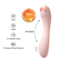 Lurevibe - Rose Tongue Licking Vibrator - Lurevibe