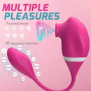 Lurevibe - Sucking and Vibration Mini Bullet Egg - Lurevibe