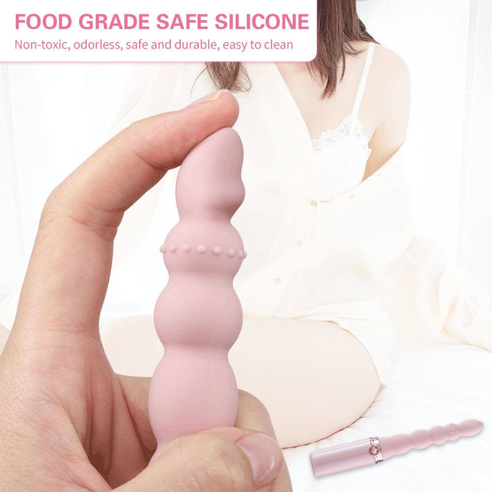 Lurevibe - Lipstick Vibrator Anal Beads G-spot Stimulator Prostate Massager - Lurevibe