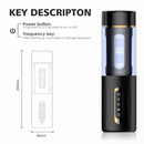 Lurevibe - Male Automatic Telescopic Male Masturbation Intelligent Voice Pussy Blowjob - Lurevibe