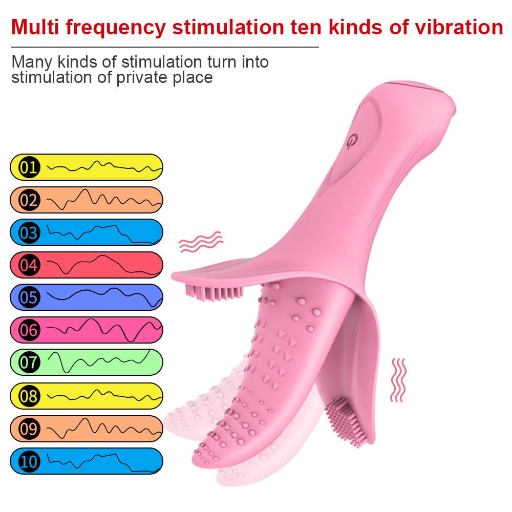 Lurevibe - Silicone Tongue Vibrator - Lurevibe
