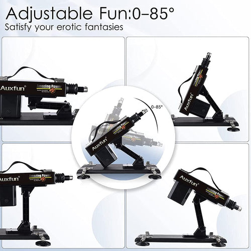 Lurevibe - Automatic Sex Machine Sex Toys Love Machine Device Gun with 6 Attachments