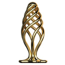 Lurevibe - Gold Stainless Steel Hollow Anal Plug For Male And Female Anal Expansion - Lurevibe