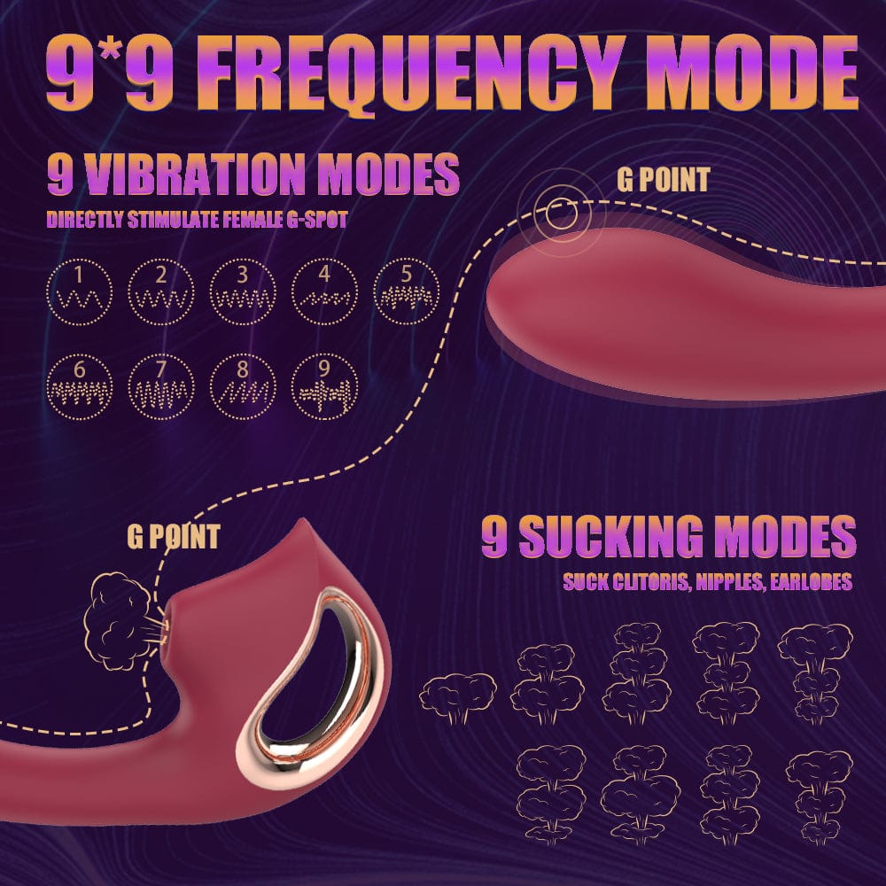 Lurevibe - Fashion Women's Masturbation G-spot Stick Sucking Vibrating Stick Husband And Wife Share Adult Articles - Lurevibe