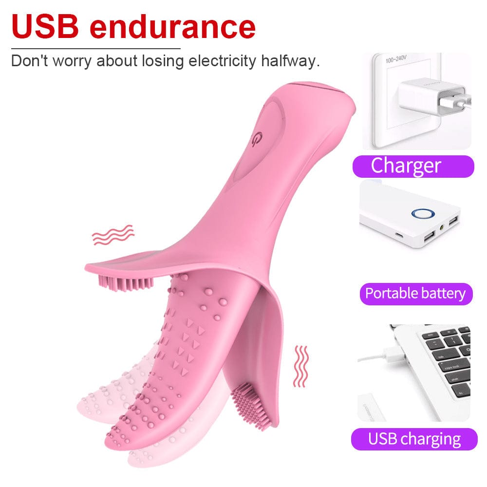 Lurevibe - Silicone Tongue Vibrator - Lurevibe