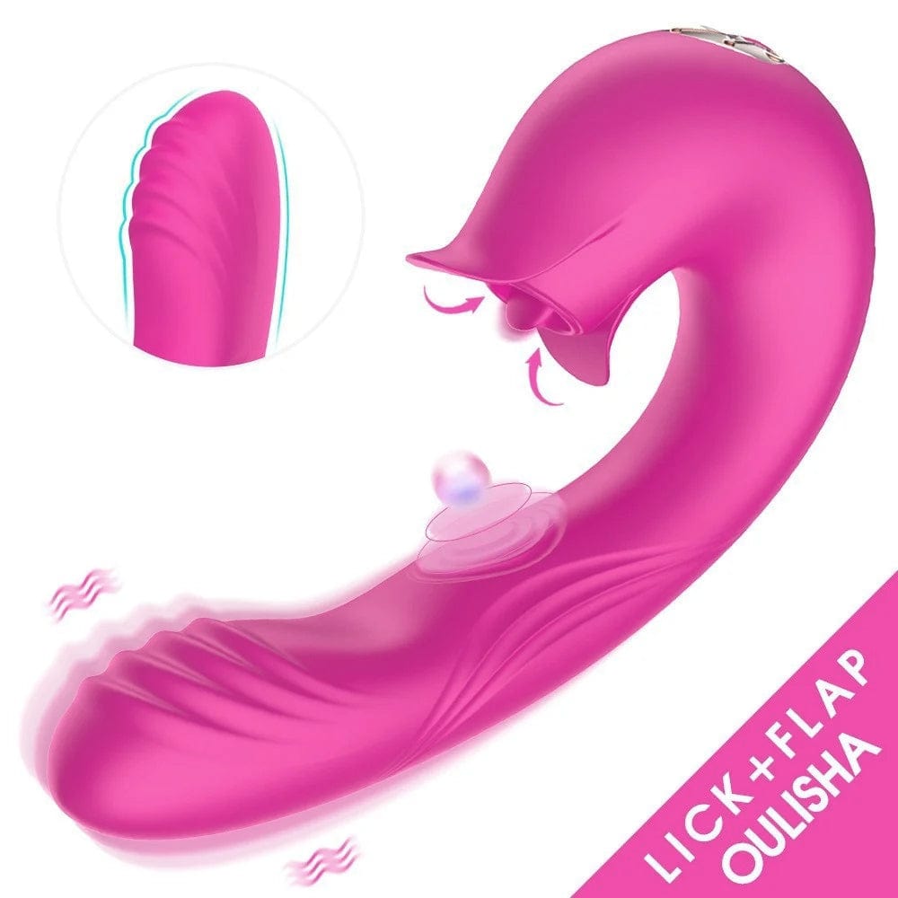 Lurevibe - Devil Flower Sex Toys Sucking Dildo Vibrator For Women - Lurevibe