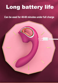Lurevibe - Fashion Women's Masturbation G-spot Stick Sucking Vibrating Stick Husband And Wife Share Adult Articles - Lurevibe