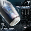 Lurevibe - Thursting & Vibrating With Huge Visible Window Oral Male Masturbation - Lurevibe