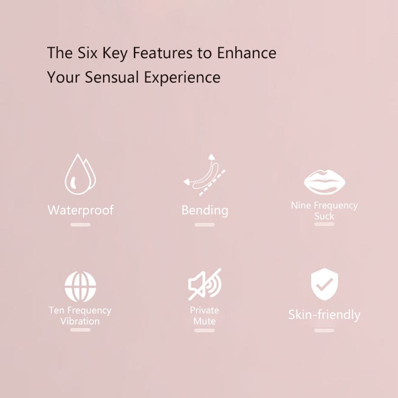 Lurevibe - 9-Speed Sucking 10-Speed Vibration Female Masturbator - Lurevibe