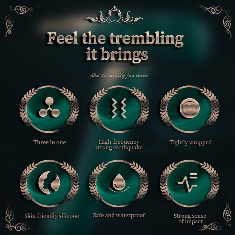 Lurevibe -Thor Hammer - Telescopic Sucking Vibrator G-spot Stimulation - Lurevibe