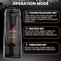 Lurevibe - Night Stalker - Telescopic Vibrator Masturbation Vaginas Blowjobs Pussy - Lurevibe