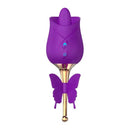 Lurevibe - 10-Frequency Vibration Tongue Licking Rose Vibrator - Lurevibe