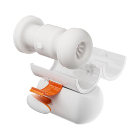 Lurevibe - USB Type-C Rechargeable Male Masturbator with Heating Function and 7-Frequency Telescopic Movements - Lurevibe