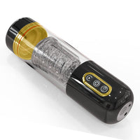 Lurevibe - 10 Telescopic Rotation 10 Suction Automatic Male Masturbation - Lurevibe