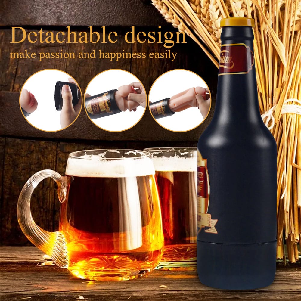 Lurevibe - Male Masturbator Erotic Toy Portable Beer Bottle - Lurevibe