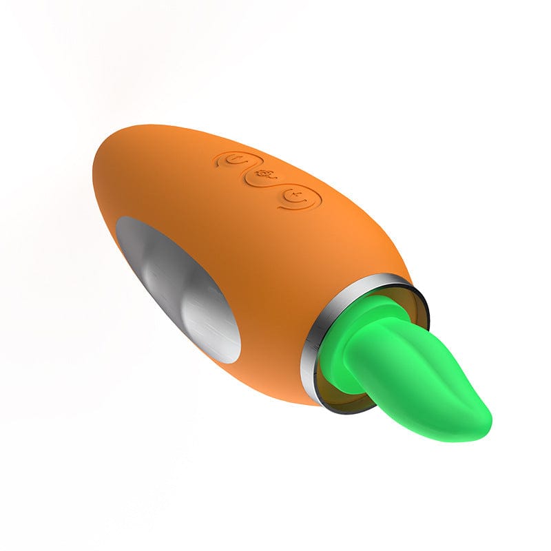 Lurevibe - Carrot Vibrator Female Masturbator Vibration Av Automatic Heating Sucking Tongue Licker Pluggable - Lurevibe