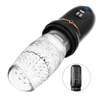 Lurevibe - 4.0 Version Male Rose Toy Thrusting Rotating Vibrating Oral Sex Penis Stroker - Lurevibe