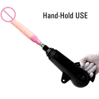 Lurevibe - Automatic Sex Machine With Dildo Strong Motor Masturbator Black Love Machines - Lurevibe